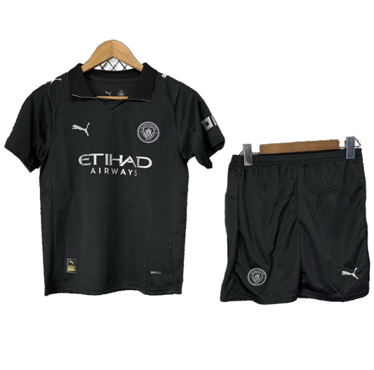 Manchester City 2025/26 Away Kids Kit