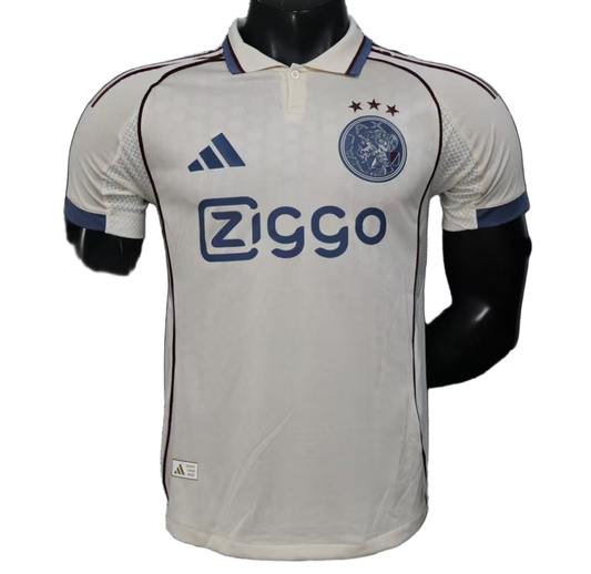 Ajax 2025/26 Away Jersey – Player Version