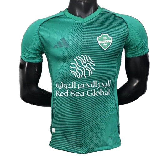 Al – ahli 2025/26 Away Jersey – Player Version – Green
