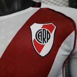 River Plate 2025/26 Home Jersey – Player Version – Long Sleeve