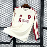 Liverpool 2025/26 Away Jersey – Long Sleeve