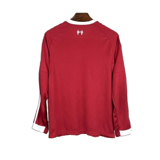 Liverpool 2025/26 Home Jersey – Long Sleeve