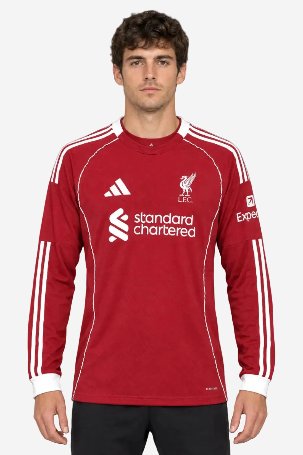 Liverpool 2025/26 Home Jersey – Long Sleeve