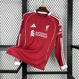 Liverpool 2025/26 Home Jersey – Long Sleeve