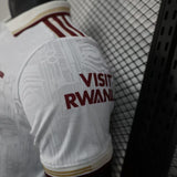 Arsenal 2025/26 Terceira camisola – Versão jogador – Branco
