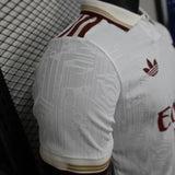 Arsenal 2025/26 Terceira camisola – Versão jogador – Branco