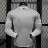 Arsenal 2025/26 Third Jersey – Player Version – Long Sleeve – White