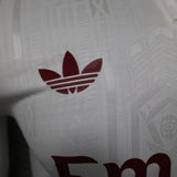 Arsenal 2025/26 Third Jersey – Player Version – Long Sleeve – White