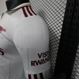 Arsenal 2025/26 Third Jersey – Player Version – Long Sleeve – White