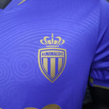 AS Monaco 2025/26 Away Jersey – Player Version – Blue