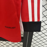 Benfica 2025/26 Home Jersey – Long Sleeve