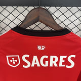 Benfica 2025/26 Home Jersey – Long Sleeve