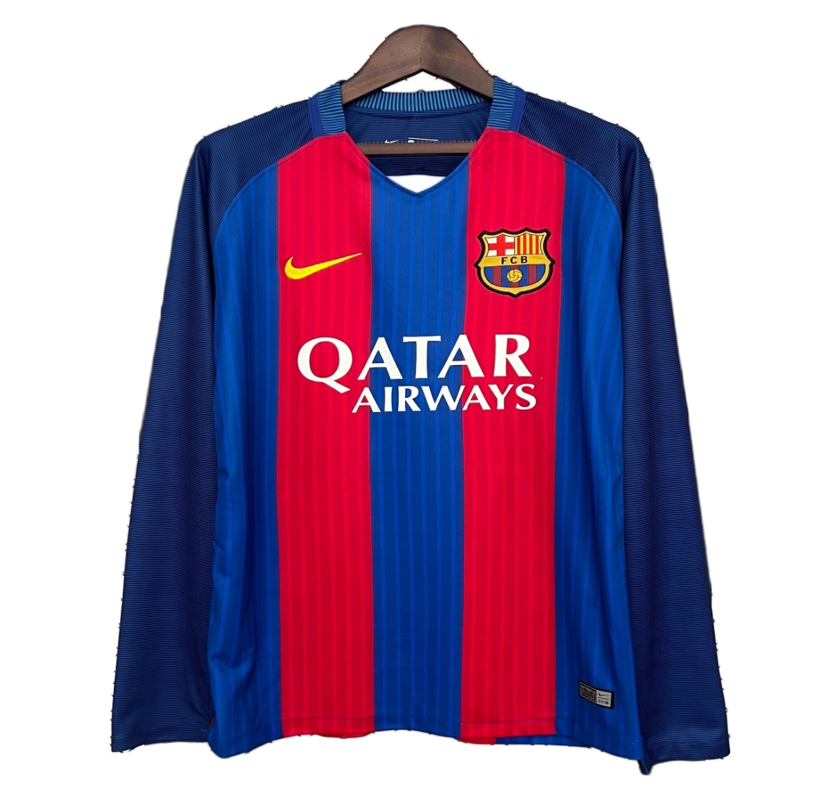 FC Barcelona 2014/15 Home Jersey – Long Sleeve – Retro Version