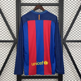 FC Barcelona 2014/15 Home Jersey – Long Sleeve – Retro Version