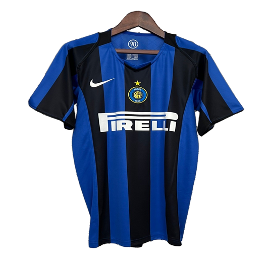 Inter Milan 2004/05 Home Jersey – Retro Version