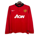 Manchester United 2013/14 Home Jersey – Long Sleeve – Retro Version