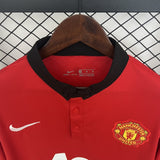 Manchester United 2013/14 Home Jersey – Long Sleeve – Retro Version