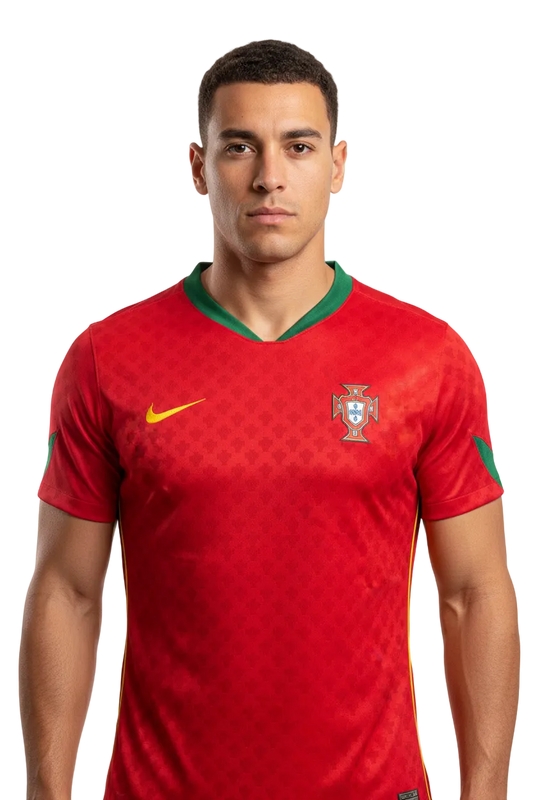 Portugal 2004 Home Jersey – Retro Version
