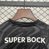 Sporting 2025/26 Goalkeeper Kids Kit – Black