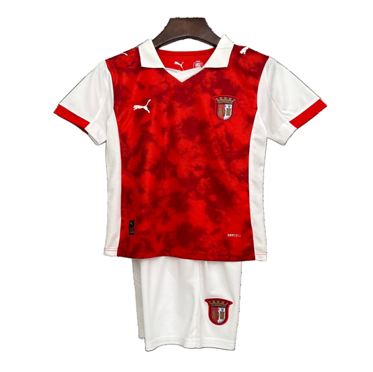 Braga 2025/26 Home Kids Kit