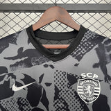 Sporting 2025/26 Pre – Match Training Top – Player Version – Grey