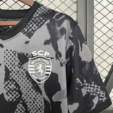 Sporting 2025/26 Pre – Match Training Top – Player Version – Grey