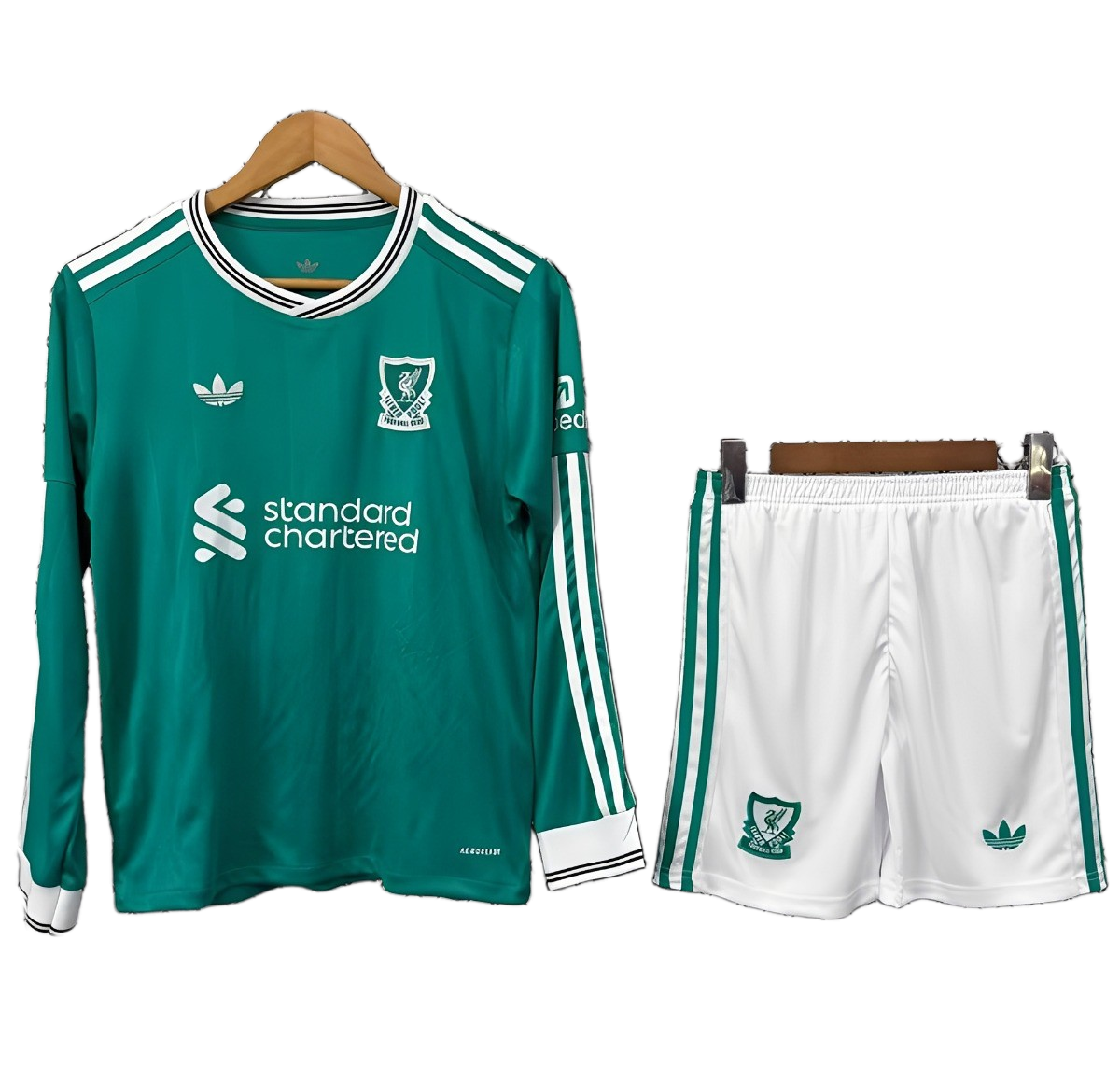 Liverpool 2025/26 Third Kids Kit – Long Sleeve