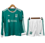 Liverpool 2025/26 Third Kids Kit – Long Sleeve