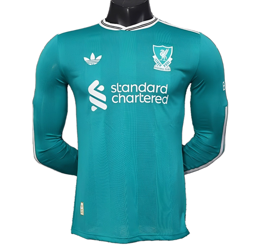 Liverpool 2025/26 Third Jersey – Player Version – Long Sleeve