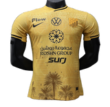 Al – ittihad 2025/26 Third Jersey – Player Version – Yellow