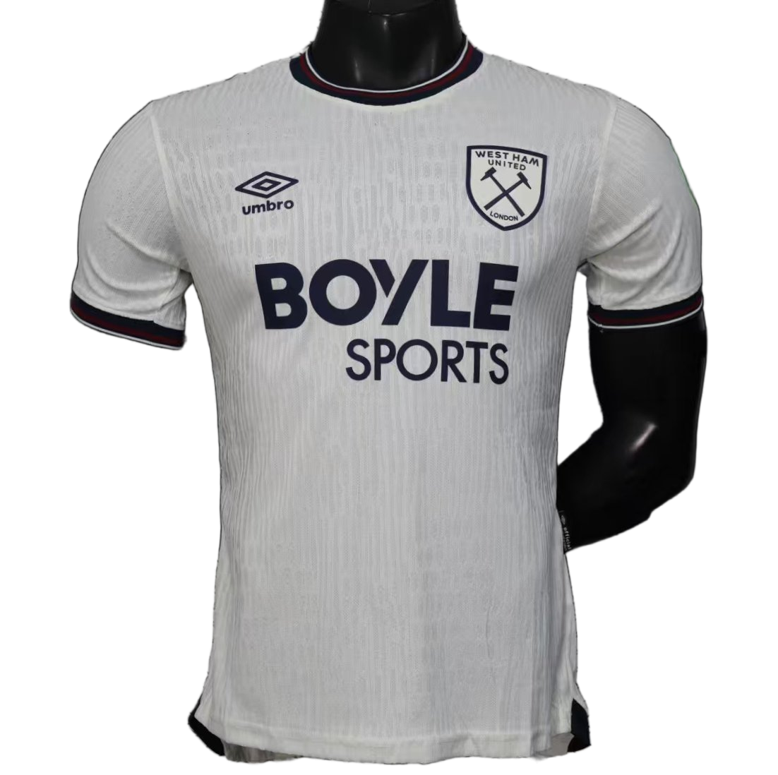 West Ham United 2025/26 Away Jersey – Player Version