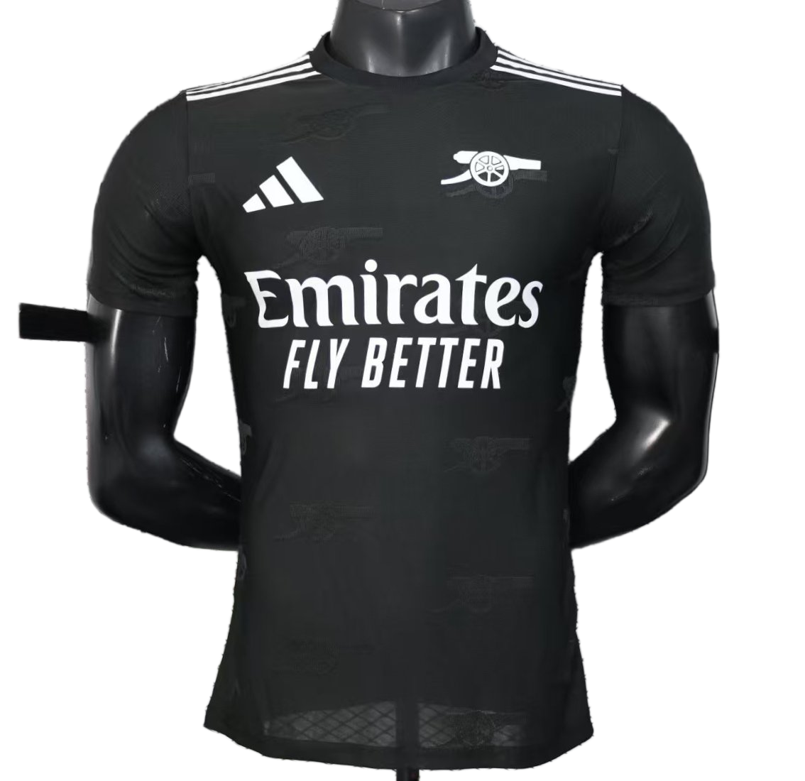 Arsenal 2025/26 Pre – Match Training Top – Player Version – Black