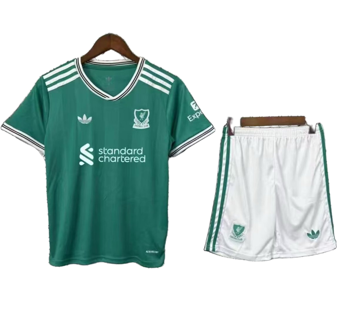 Liverpool 2025/26 Third Kids Kit