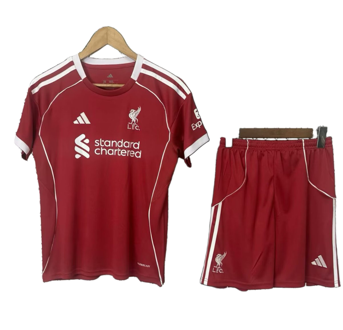Liverpool 2025/26 Home Kids Kit