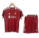 Liverpool 2025/26 Home Kids Kit