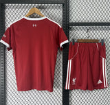 Liverpool 2025/26 Home Kids Kit