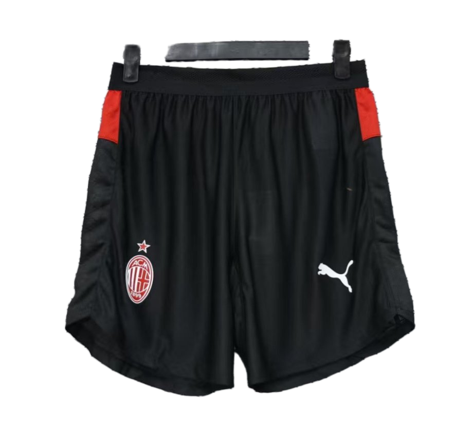 AC Milan 2025/26 Shorts – Player Version – Black