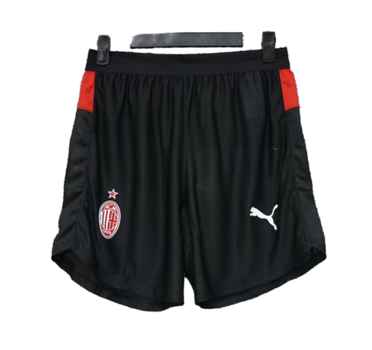 AC Milan 2025/26 Shorts – Player Version – Black