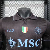 Napoli 2025/26 Third Jersey – Player Version – Black