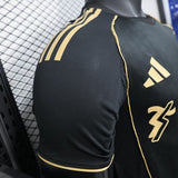 Fulham 2025/26 Away Jersey – Player Version – Black
