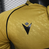 Crystal Palace 2025/26 Away Jersey – Player Version – Yellow