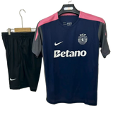 Sporting 2025/26 Pre – Match Shorts – Player Version – Navy