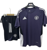Manchester United 2025/26 Pre – Match Shorts – Player Version – Purple