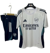 Arsenal 2025/26 Pre – Match Shorts – Player Version – White