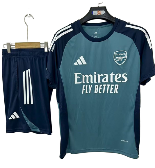 Arsenal 2025/26 Pre – Match Shorts – Player Version – Blue/Navy