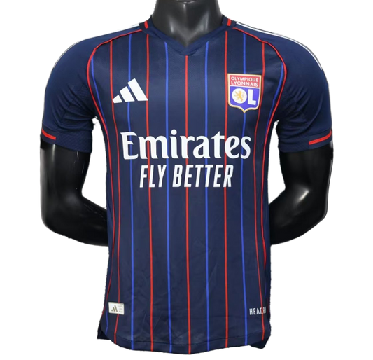 Olympique Lyon 2025/26 Away Jersey – Player Version