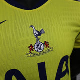Tottenham Hotspur 2025/26 Third Jersey – Player Version – Yellow