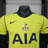 Tottenham Hotspur 2025/26 Third Jersey – Player Version – Yellow