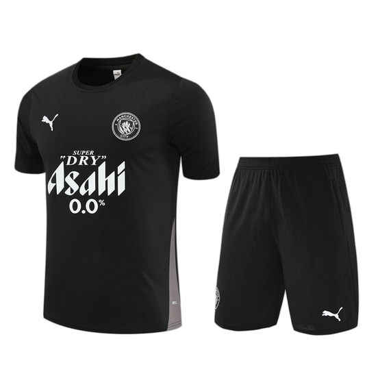 Manchester City 2025/26 Kids Kit – Black
