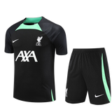Liverpool 2023/24 Kids Kit – Retro Version – Black